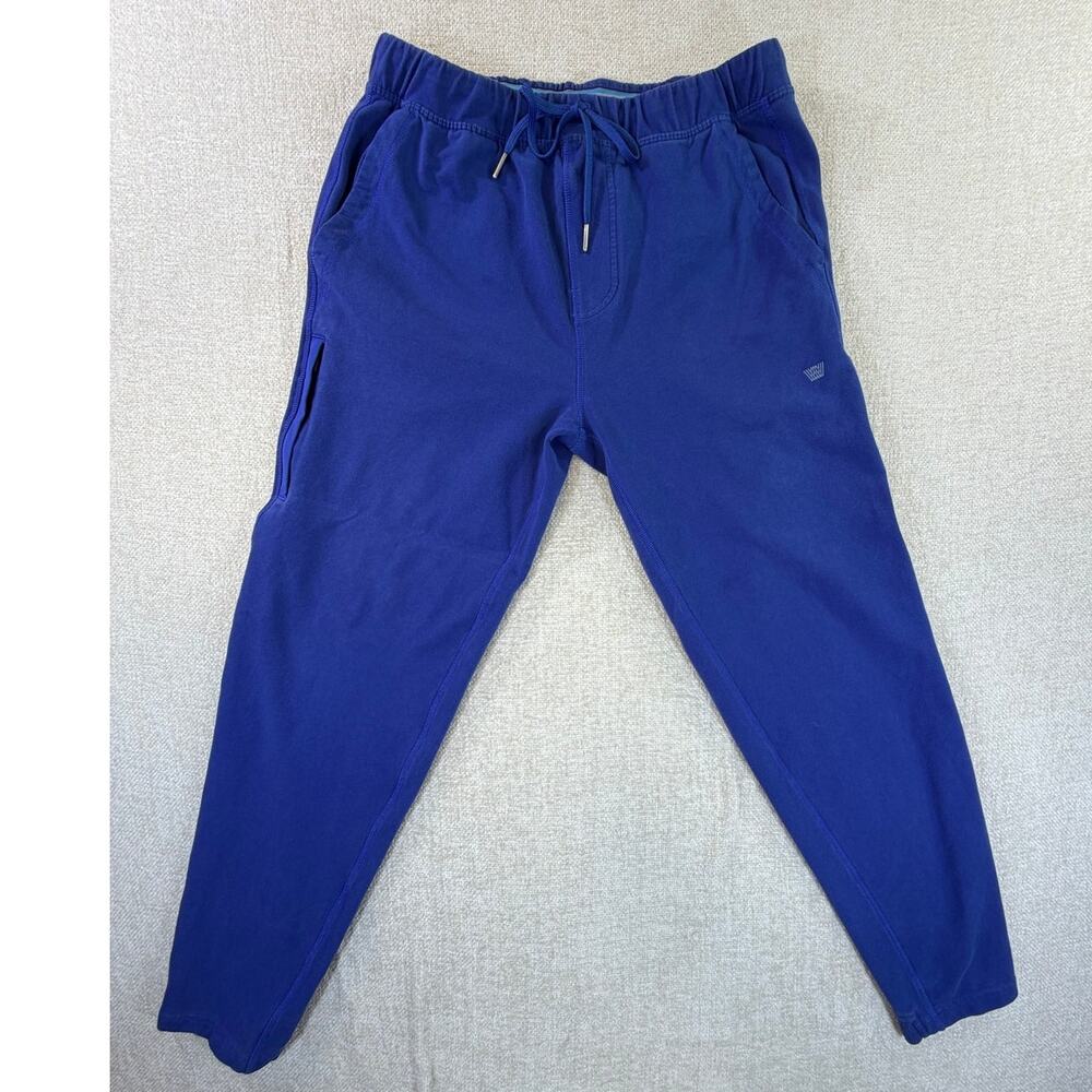 Mack Weldon Womens Medium Blue Elastic Waist Drawstring Casual Sweatpants Lounge